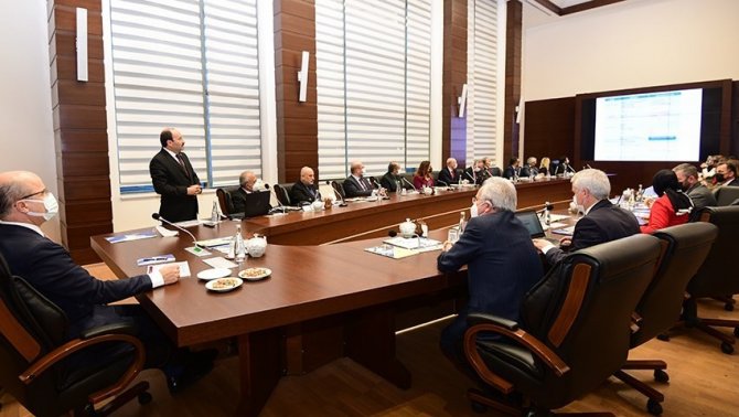 Etü Senatosu, Yök Başkanı Özvar’ın Katılımıyla Toplandı