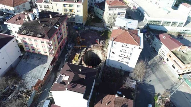 Sancaktepe’de Yapımı Durdurulan Metronun Tünelleri Molozla Kapatılıyor