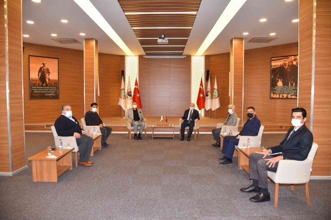 Başkan Özkasap Vali Karadeniz’i Bilgilendirdi