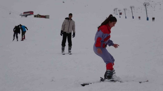 Van’da 3 Yılın Ardından Kayak Sezonu Açıldı