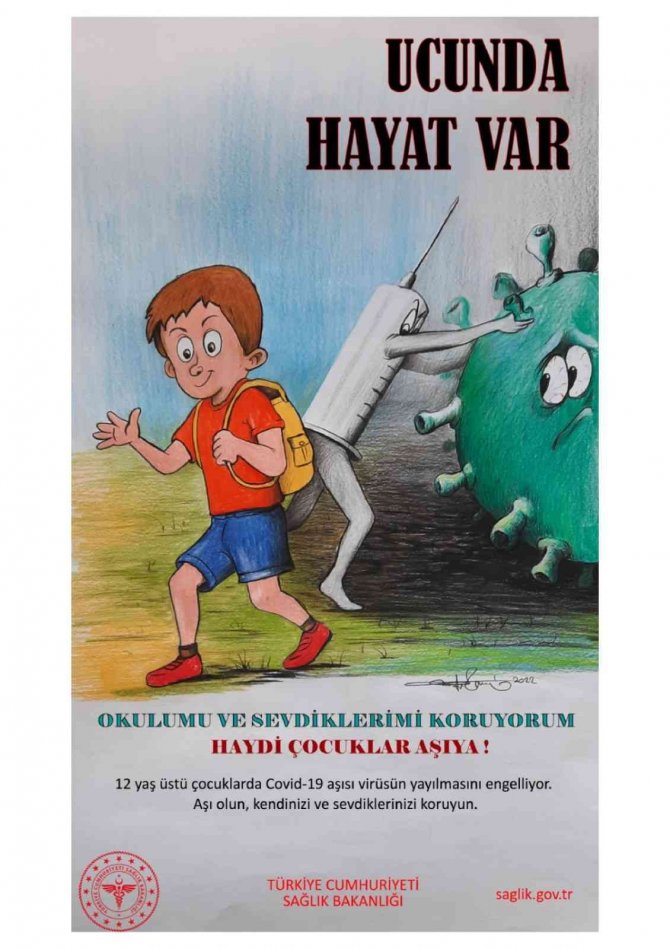 Karacasu’da Öğrencilere Aşı Çağrısı