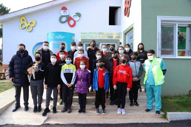 Öğrenciler ‘Can Dostları’ İle Keyifli Vakit Geçirdi