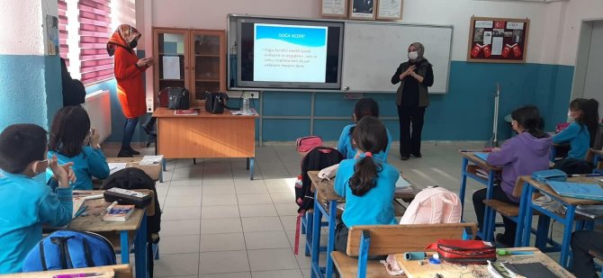 Biyoçeşitlilik Öğrencilere Anlatılıyor