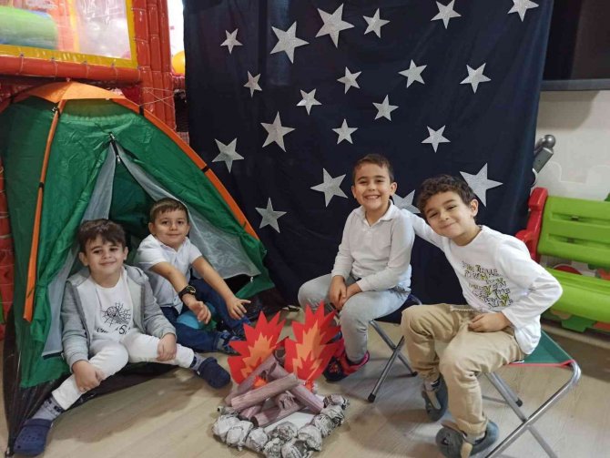 Şükran Öney Anaokulu Öğrencileri Kış Partisi Yaptı