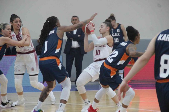 Kadınlar Basketbol Süper Ligi: Elazığ İ̇l Özel İ̇dare: 53 - Çbk Mersin Yenişehir Belediye: 81
