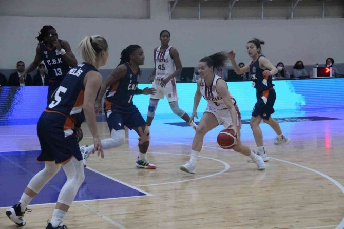 Kadınlar Basketbol Süper Ligi: Elazığ İ̇l Özel İ̇dare: 53 - Çbk Mersin Yenişehir Belediye: 81