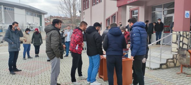 Hisarcık Belediyesi’nden Myo Öğrencilerine Çorba İkramı