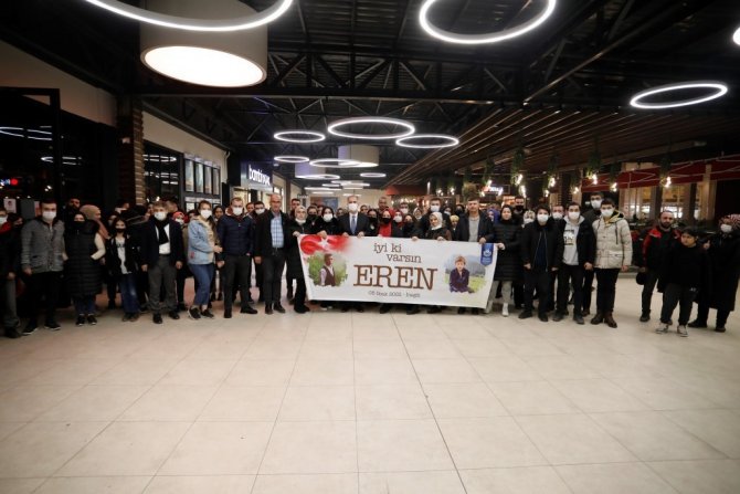 İ̇negöl Eren İle Duygulandı; “İ̇yi Ki Varsın Eren”