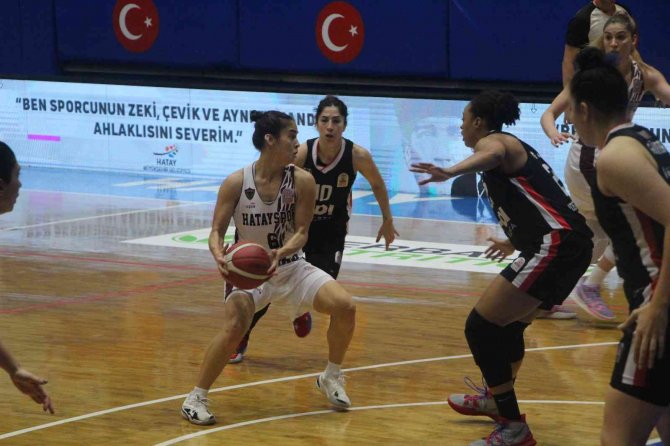 Kadınlar Basketbol Süper Ligi: Hatayspor: 69 - Beşiktaş: 84