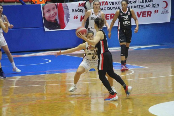 Kadınlar Basketbol Süper Ligi: Hatayspor: 69 - Beşiktaş: 84