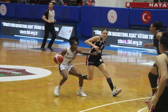 Kadınlar Basketbol Süper Ligi: Hatayspor: 69 - Beşiktaş: 84