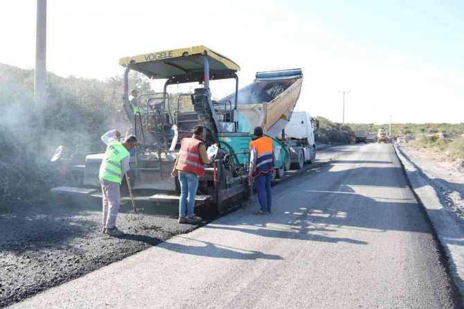 Gebze’ye 140 Bin Ton Asfalt