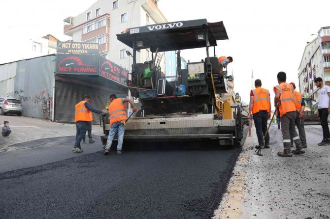 Gebze’ye 140 Bin Ton Asfalt