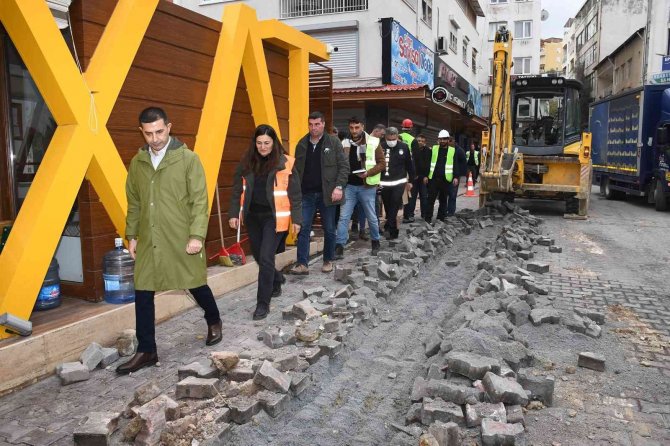 Grand Ve Orient Bazaar Sokak Sağlıklaştırma Projesinde İlk Kazma Vuruldu