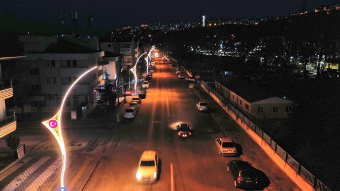 Kayaş Caddesi Işıl Işıl Oldu