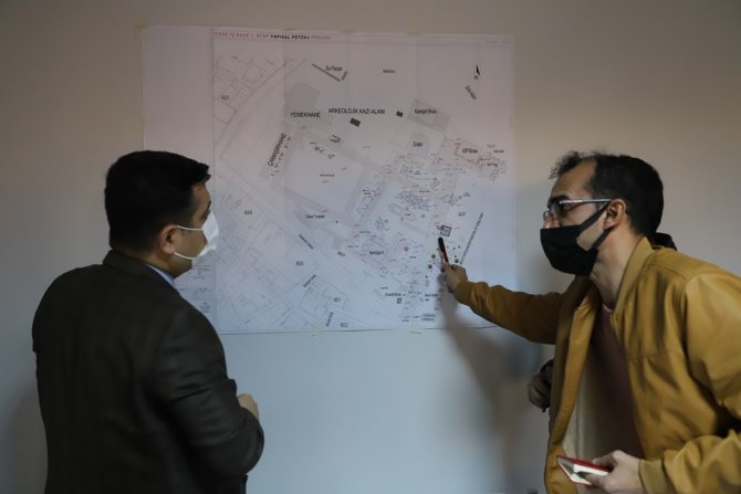Kaymakam Tunç, İ̇çkale’de Restorasyon Çalışmalarını İnceledi