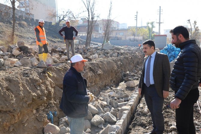 Kaymakam Tunç, İ̇çkale’de Restorasyon Çalışmalarını İnceledi