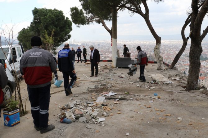 Spil Yolundaki Görüntü Kirliliği Ortadan Kaldırıldı