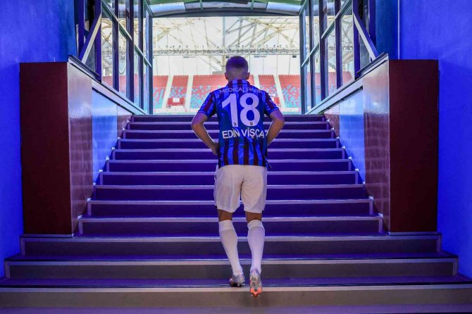 Edin Visca, Trabzonspor Forması Giydi