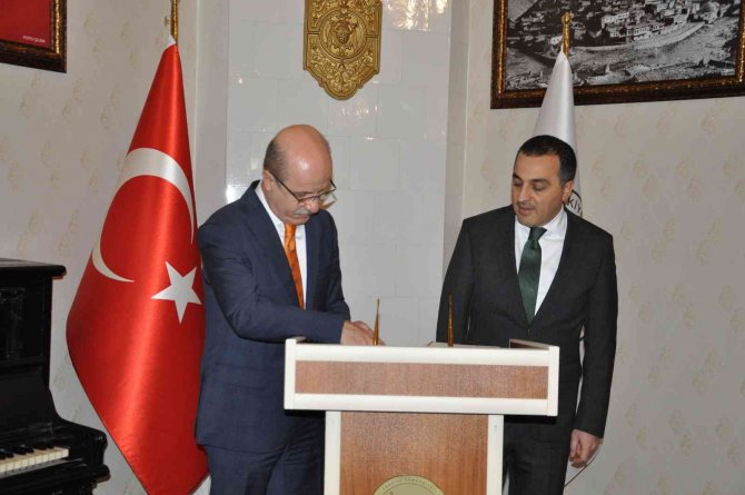 Yök Başkanı Özvar’dan Vali Öksüz’e Ziyaret