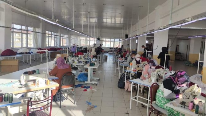 Kaymakam Düzgün’den Tekstil Ve Mermer Atölyelerine Ziyaret