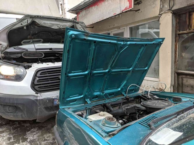 Sibirya Soğukları İle Donan Ardahan’da Araçlar Çalışmadı