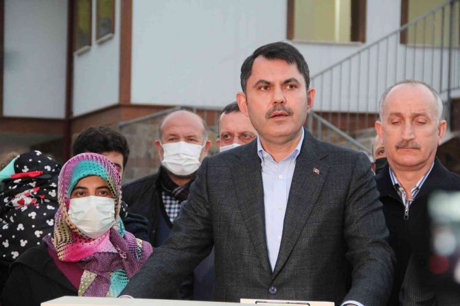 Bakan Kurum: “2-3 Ay İçinde Evler Etap Etap Teslim Edilecek”