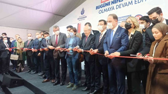 Kılıçdaroğlu Ve Akşener Beylikdüzü’nde Açılış Ve Temel Atma Törenine Katıldı