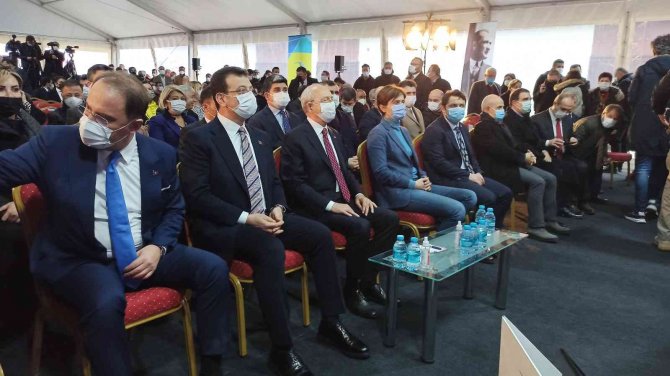 Kılıçdaroğlu Ve Akşener Beylikdüzü’nde Açılış Ve Temel Atma Törenine Katıldı