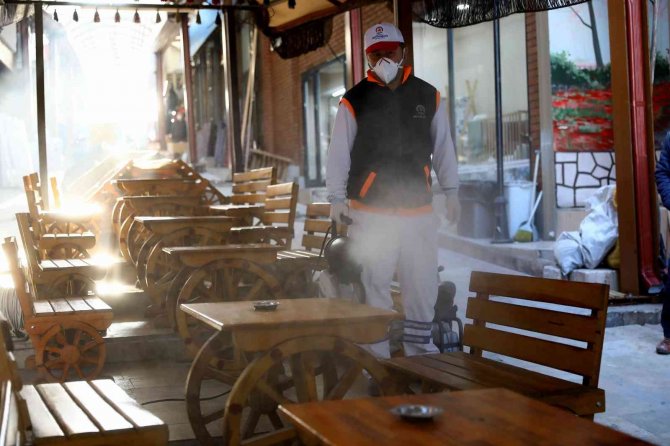 Büyükşehir Dezenfeksiyon Çalışmalarını Yoğunlaştırdı