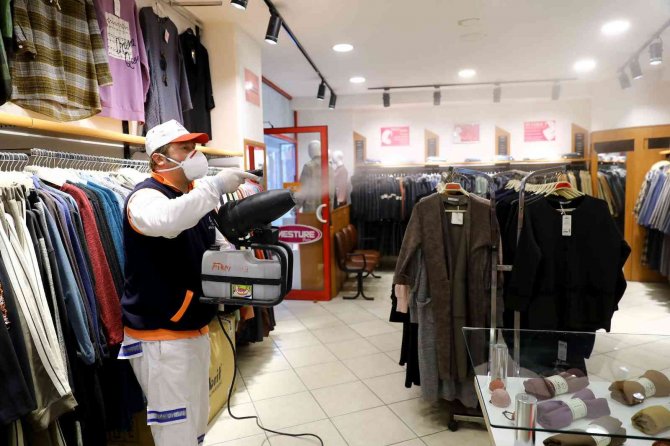 Büyükşehir Dezenfeksiyon Çalışmalarını Yoğunlaştırdı