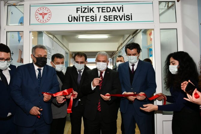 Kapaklı’da 15 Yataklı Fizik Tedavi Ünitesi Açıldı