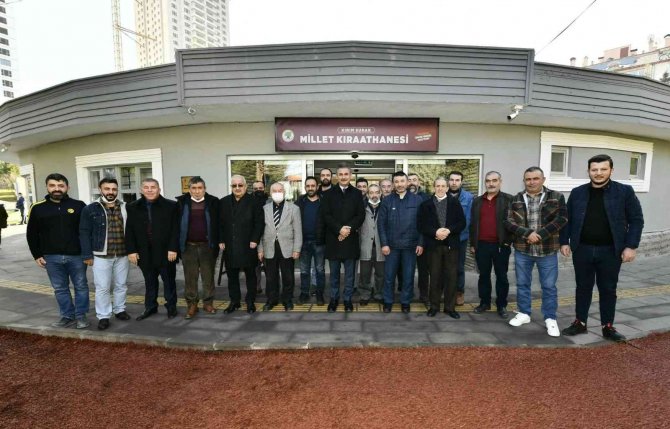 Mamak Belediye Başkanı Köse’den Muhtar Ve Esnaflara Ziyaret
