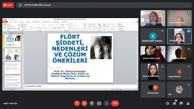 Üniversite Öğrencilerden “Şiddetin Farkında Ol” Çağrısı