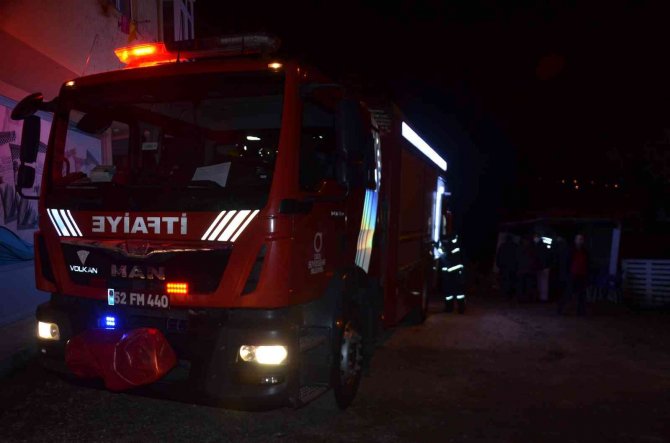 Ordu’da Televizyon Vericilerinin Bulunduğu Alanda Yangın