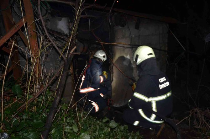 Ordu’da Televizyon Vericilerinin Bulunduğu Alanda Yangın