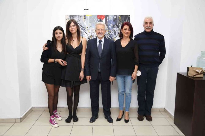 “Ukde” Resim Sergisi Konak Kültürevi’nde