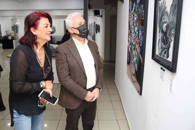 “Ukde” Resim Sergisi Konak Kültürevi’nde