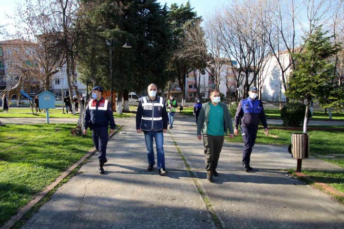 Bafra’da Yasaklı Irk Denetimi