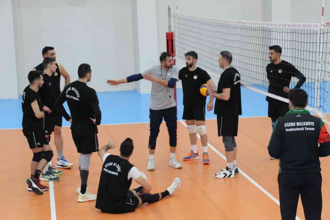 Voleybolda Cizre’nin Hedefi Avrupa