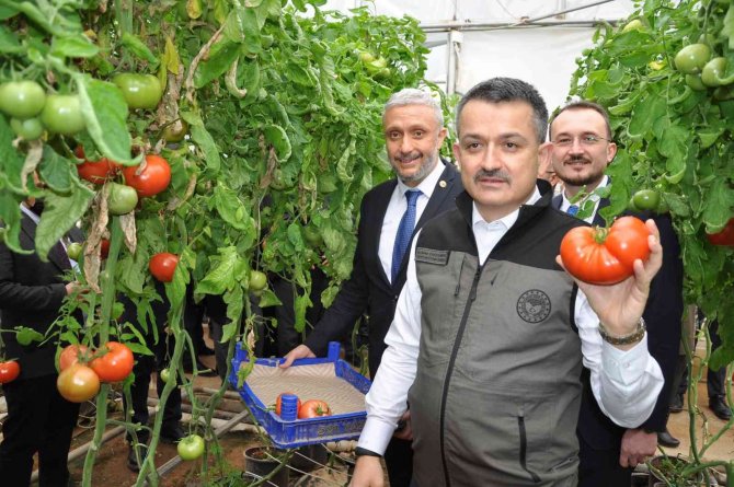 Bakan Pakdemirli: "Seracılık Hızlı Bir Şekilde Büyüyor"