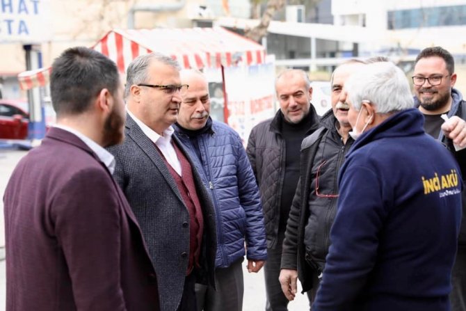 Başkan Çerçi’den Küçük Sanayi Esnafına Ziyaret