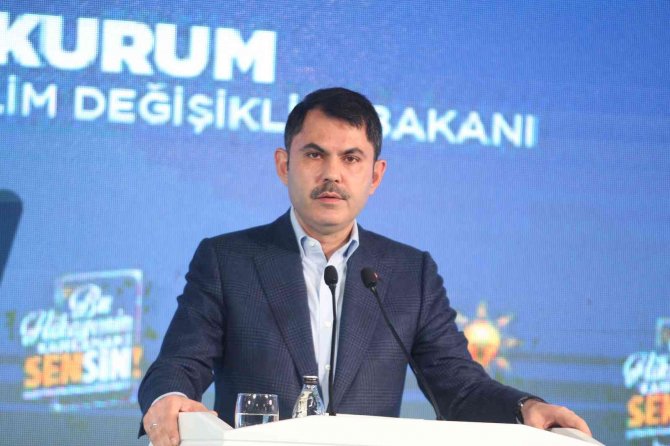 Bakan Kurum: "Bugün Karşımızda Yeşil Alanlara Dahi Tahammülü Olmayan Bir Muhalefet Var"