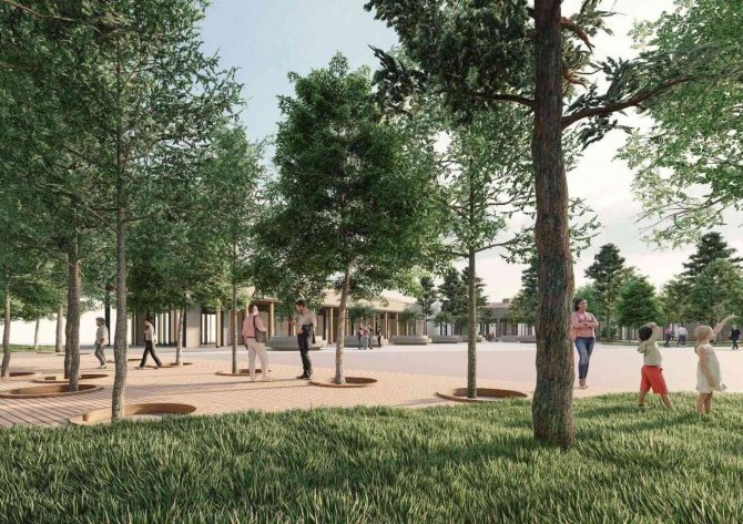 Kuşadası Kent Meydanı’na Kavuşuyor