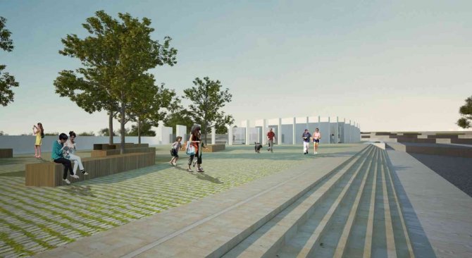 Didim’de Amfi Tiyatro Yükselmeye Devam Ediyor
