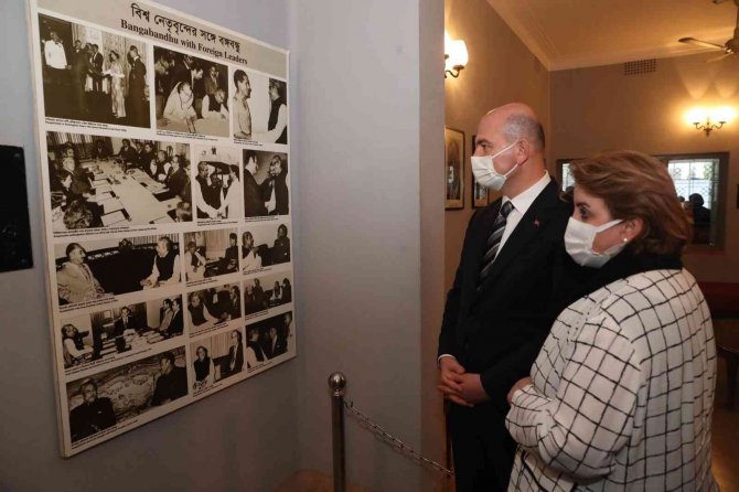 İ̇çişleri Bakanı Soylu, Bangabandhu Anıt Müzesi’ni Ziyaret Etti