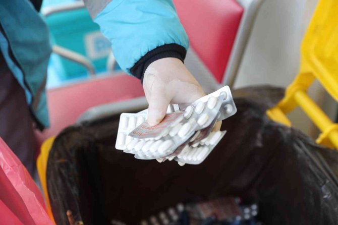 50 Günde 1 Ton Atık İlaç Toplandı
