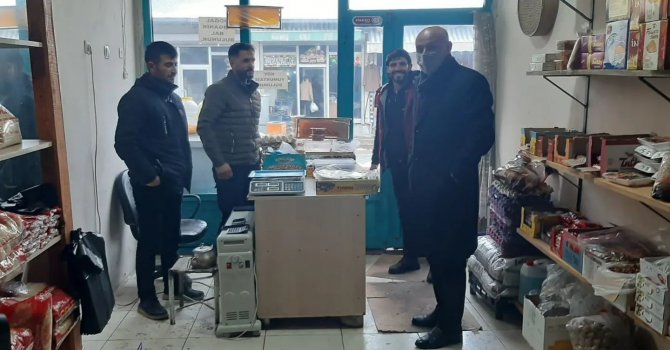 Malazgirt Belediye Başkanı Altın’dan Esnaf Ziyareti