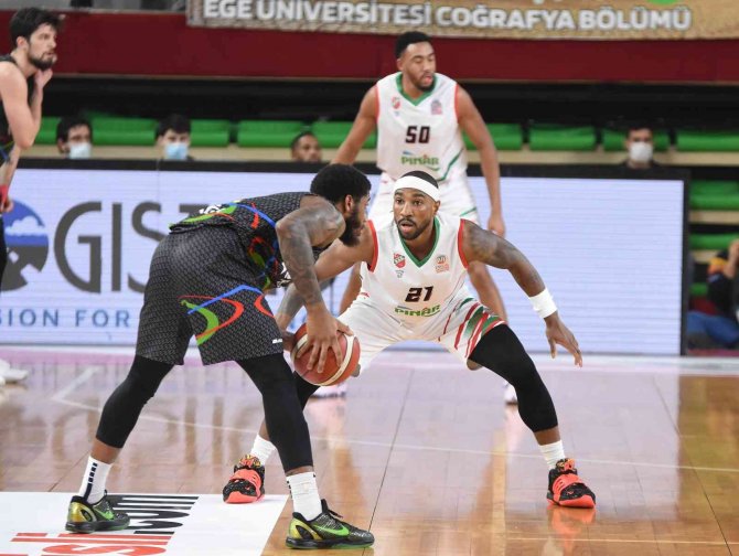 Ing Basketbol Süper Ligi: Pınar Karşıyaka: 91 - Aliağa Petkimspor: 79