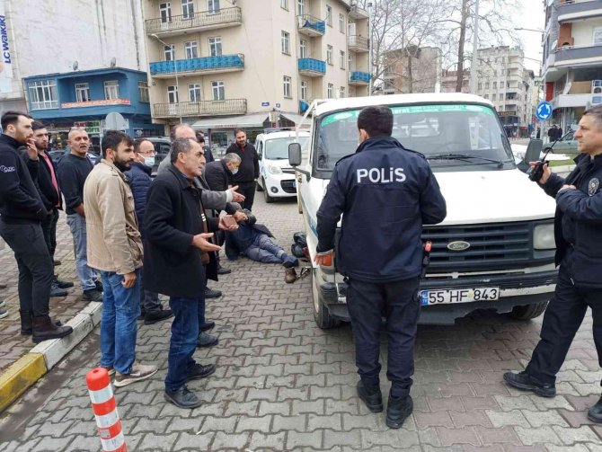 Kamyonetin Çarptığı Bisikletli Yaralandı